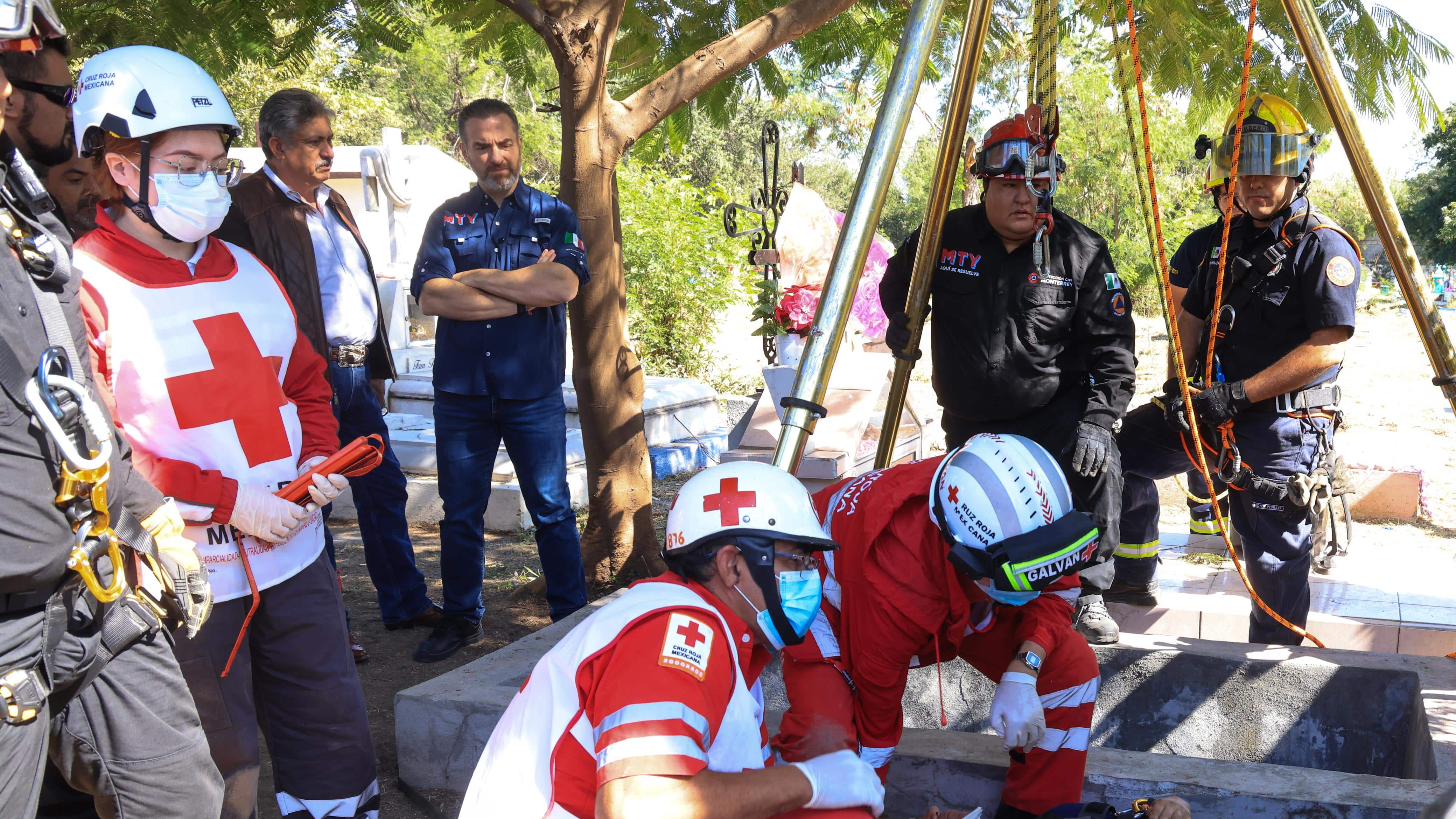 Los elementos de protección y rescate están capacitados para realizar cualquier acción.
