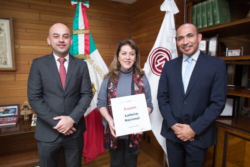 Concreta Lotería Nacional proceso de fusión