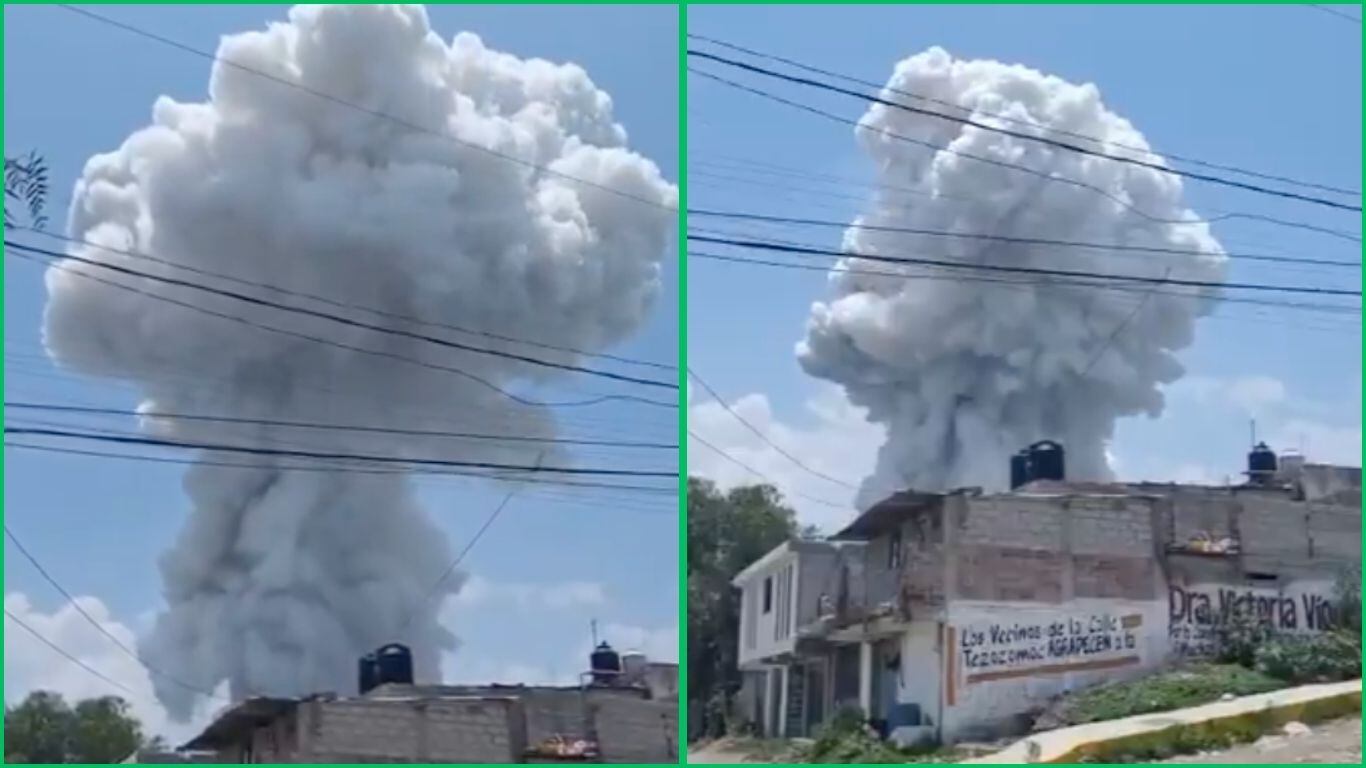 Explosión en Tultepec