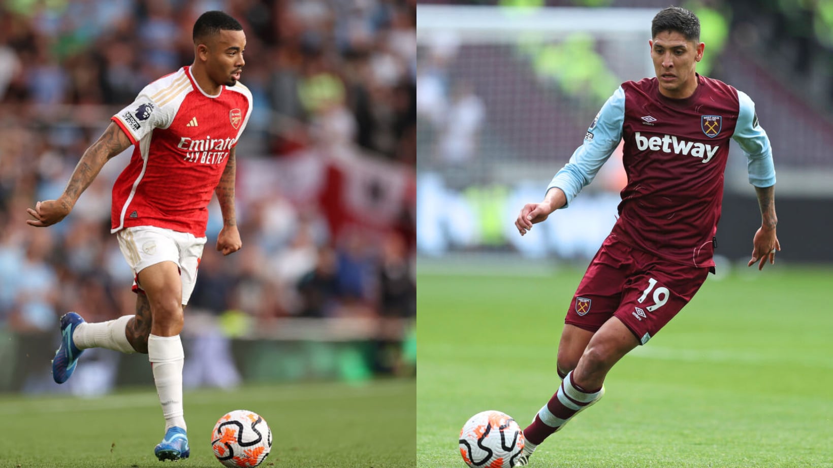 Arsenal y West Ham se enfrentarán en el Emirates Stadium.