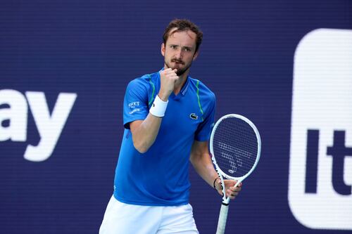Daniil Medvedev conquista el Abierto de Miami de forma contundente