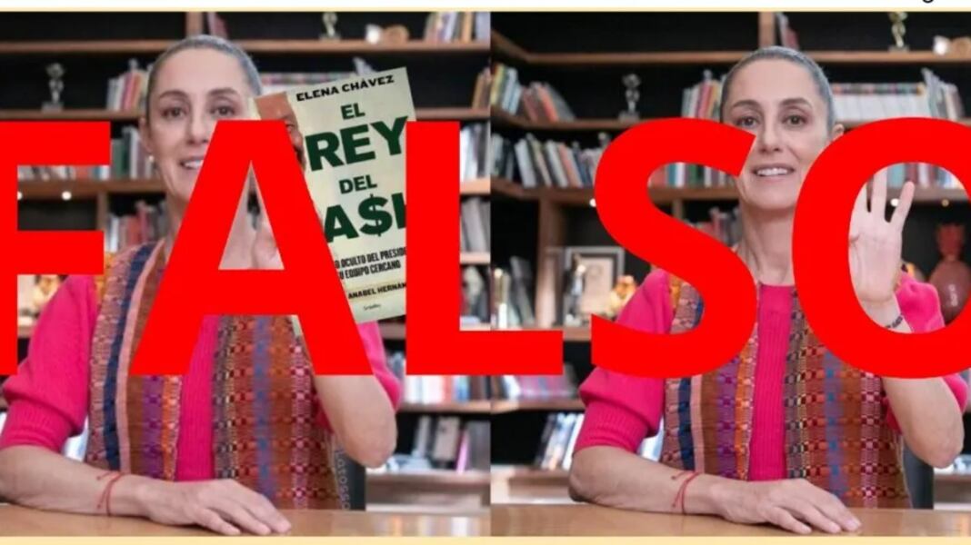 Sheinbaum imagen manipulada