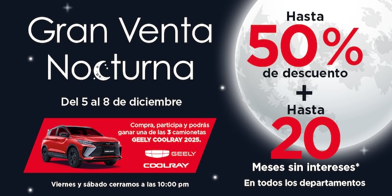 Gran Venta Nocturna de Sears