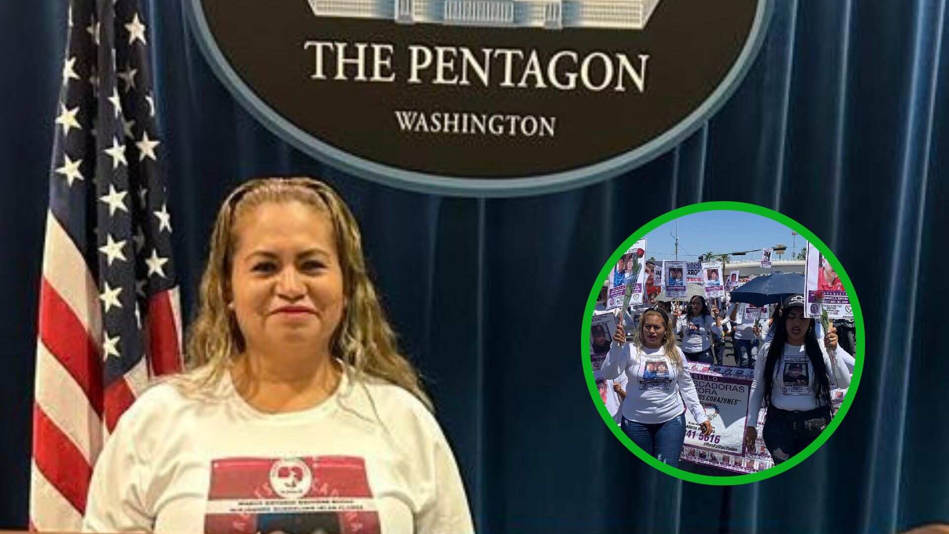 “Me nominaron como una de las mujeres más valientes e influyentes del mundo y ni aún así puedo lograr que las autoridades de mi país hagan la búsqueda de mis desaparecidos", lamentó Ceci Flores.