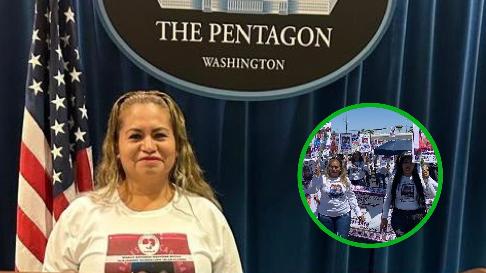 “Me nominaron como una de las mujeres más valientes e influyentes del mundo y ni aún así puedo lograr que las autoridades de mi país hagan la búsqueda de mis desaparecidos", lamentó Ceci Flores.