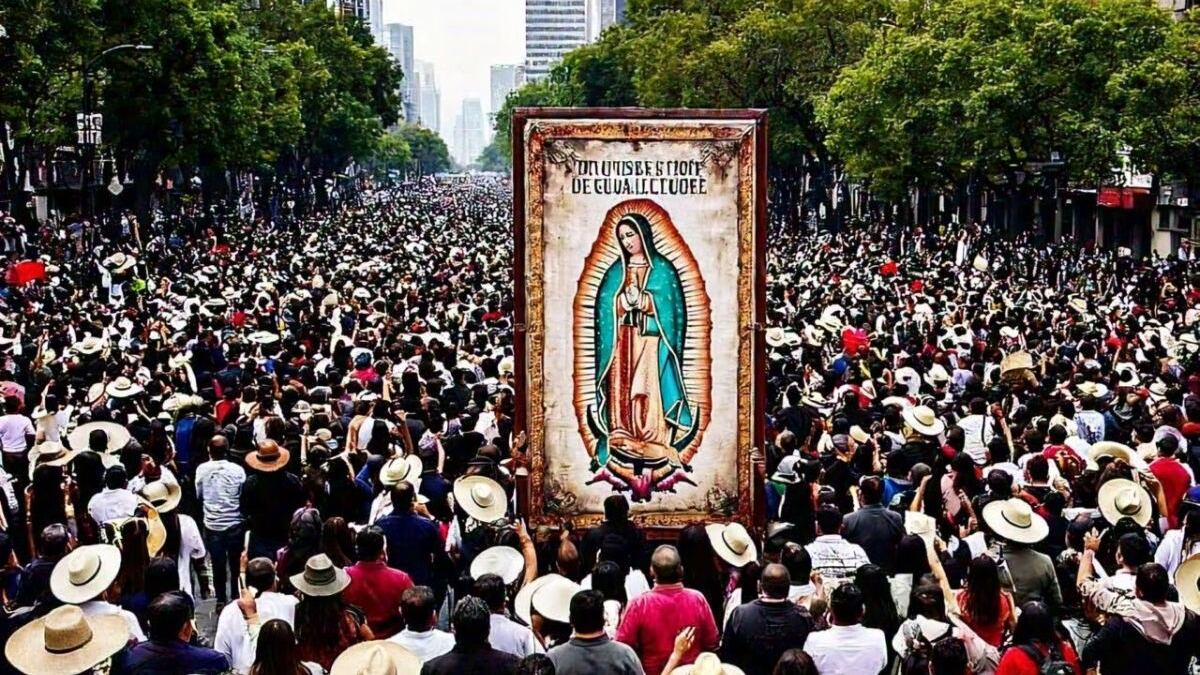 Peregrinaciones generan tráfico en CDMX: Alternativas viales a la Basílica de Guadalupe el 12 de diciembre