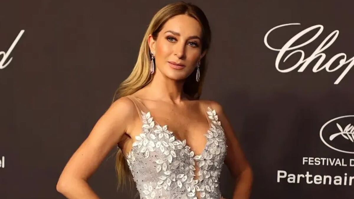 Geraldine Bazán en Cannes