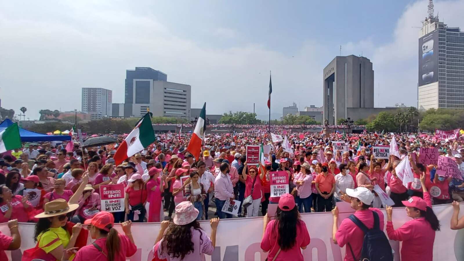 Los organizadores planean seguir manfiestándose a favor del Instituto.