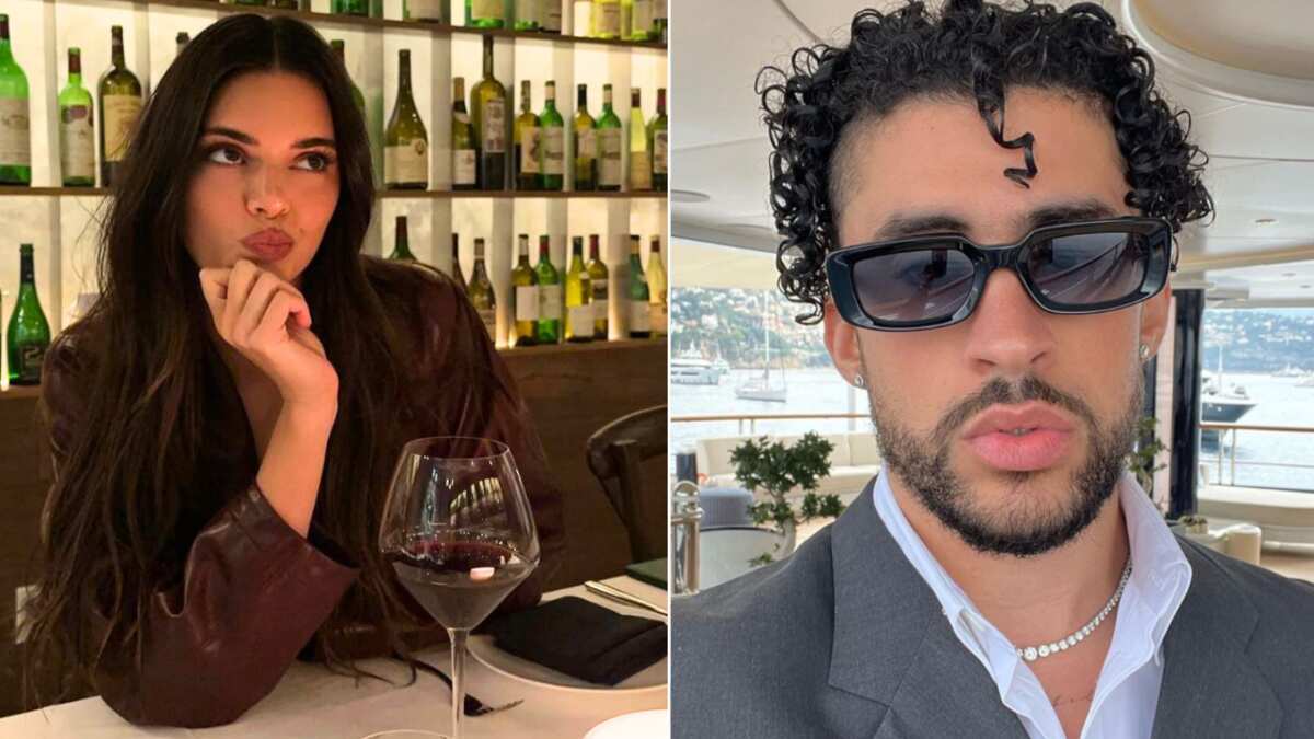 Kendall Jenner ocupó un vestido negro de impacto durante su cena de Navidad ¿Dedicado a Bad Bunny?