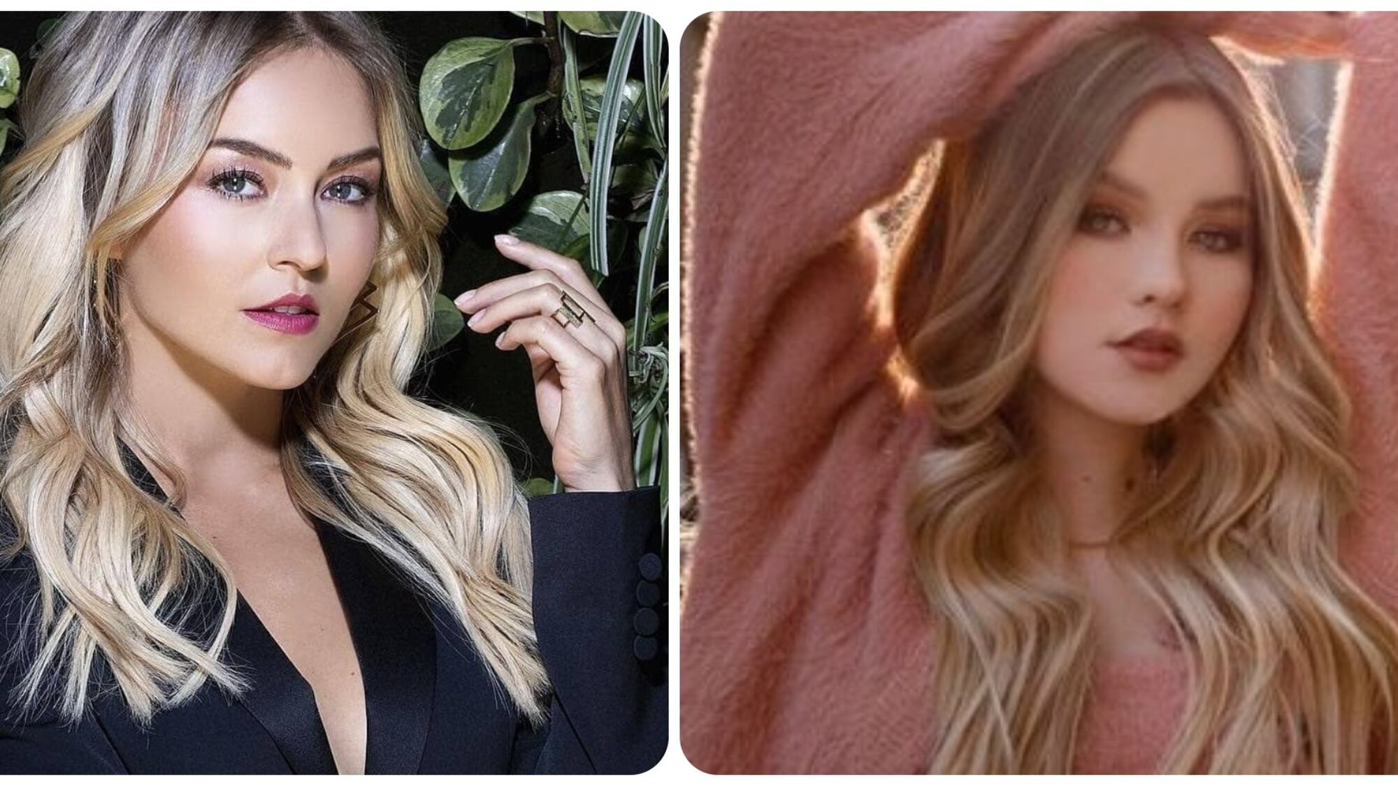 Tienen parecido como madre e hija. Angelique Boyer e Isabella Tena