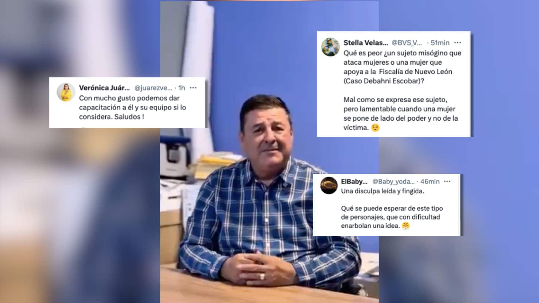 La frase fue grabada en video y se volvió viral en redes sociales.