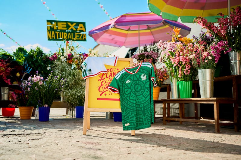 Uniforme de México para el Mundial 2026