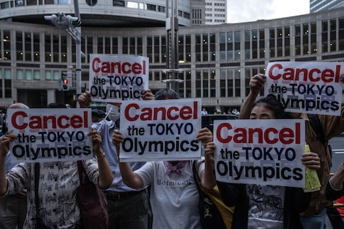 Ambiente festivo brilla por su ausencia previo a Juegos de Tokio