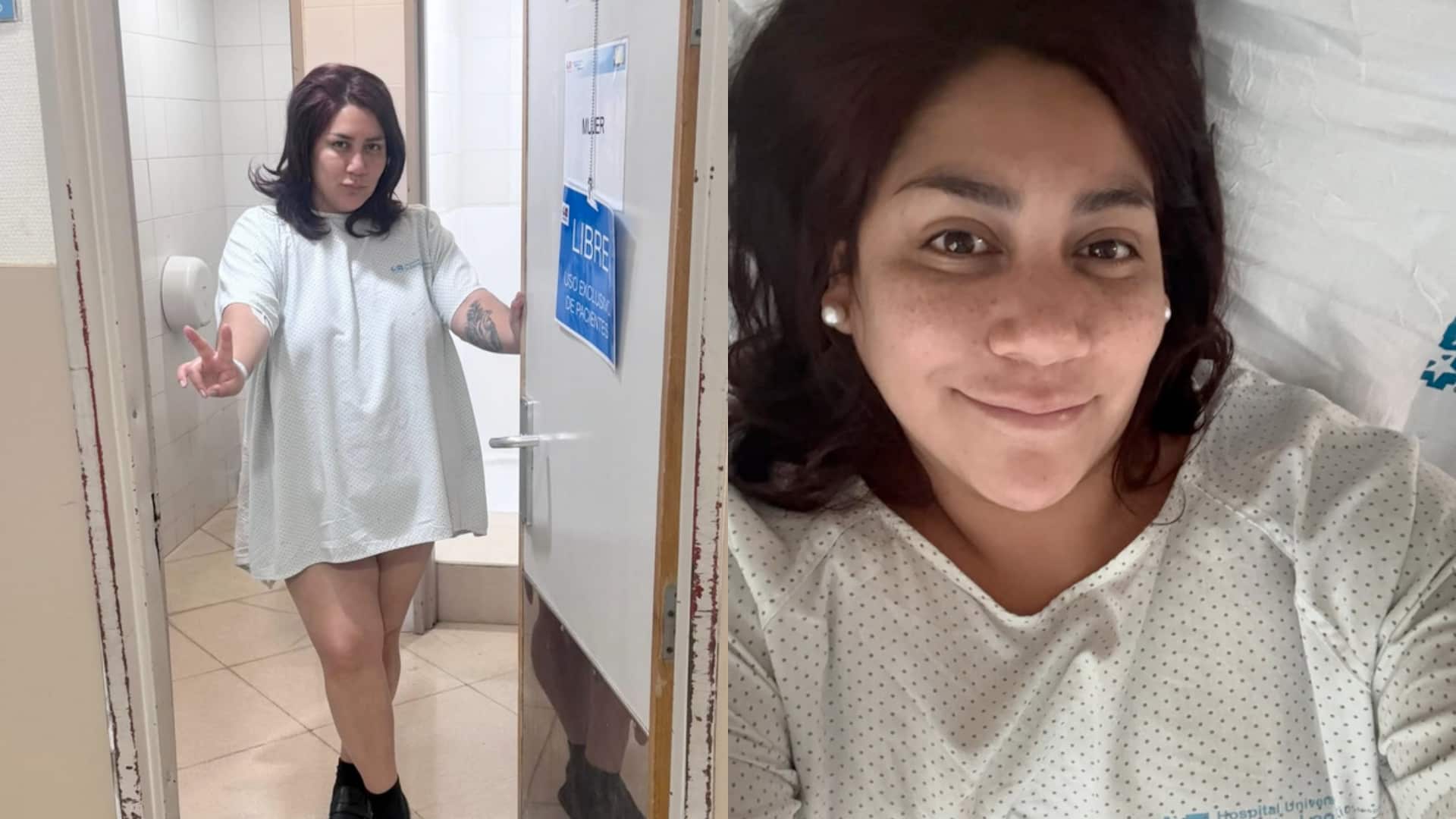 La periodista chilena Andrea Rosa del Pino narró cómo un mal procedimiento estético en Madrid la llevó al borde de la muerte