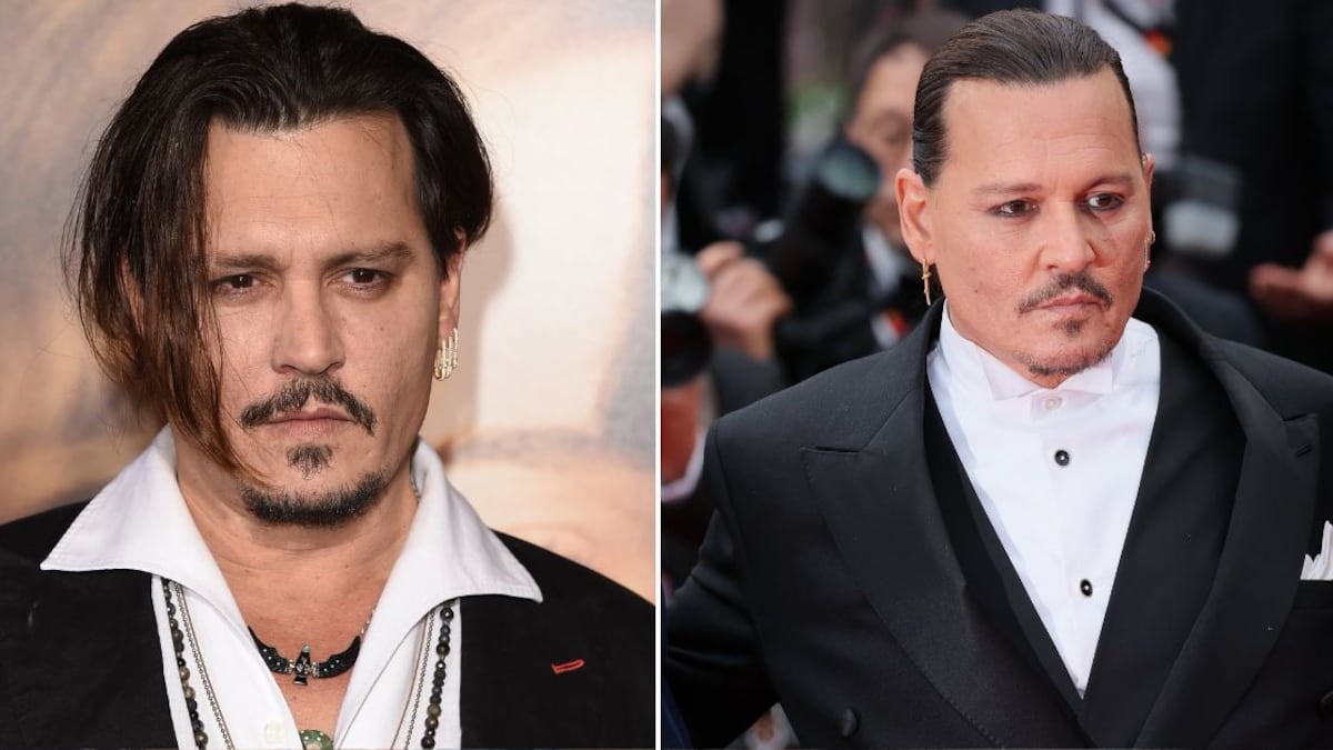 Johnny Depp es el orgulloso padre de dos hijos que se le asemejan mucho