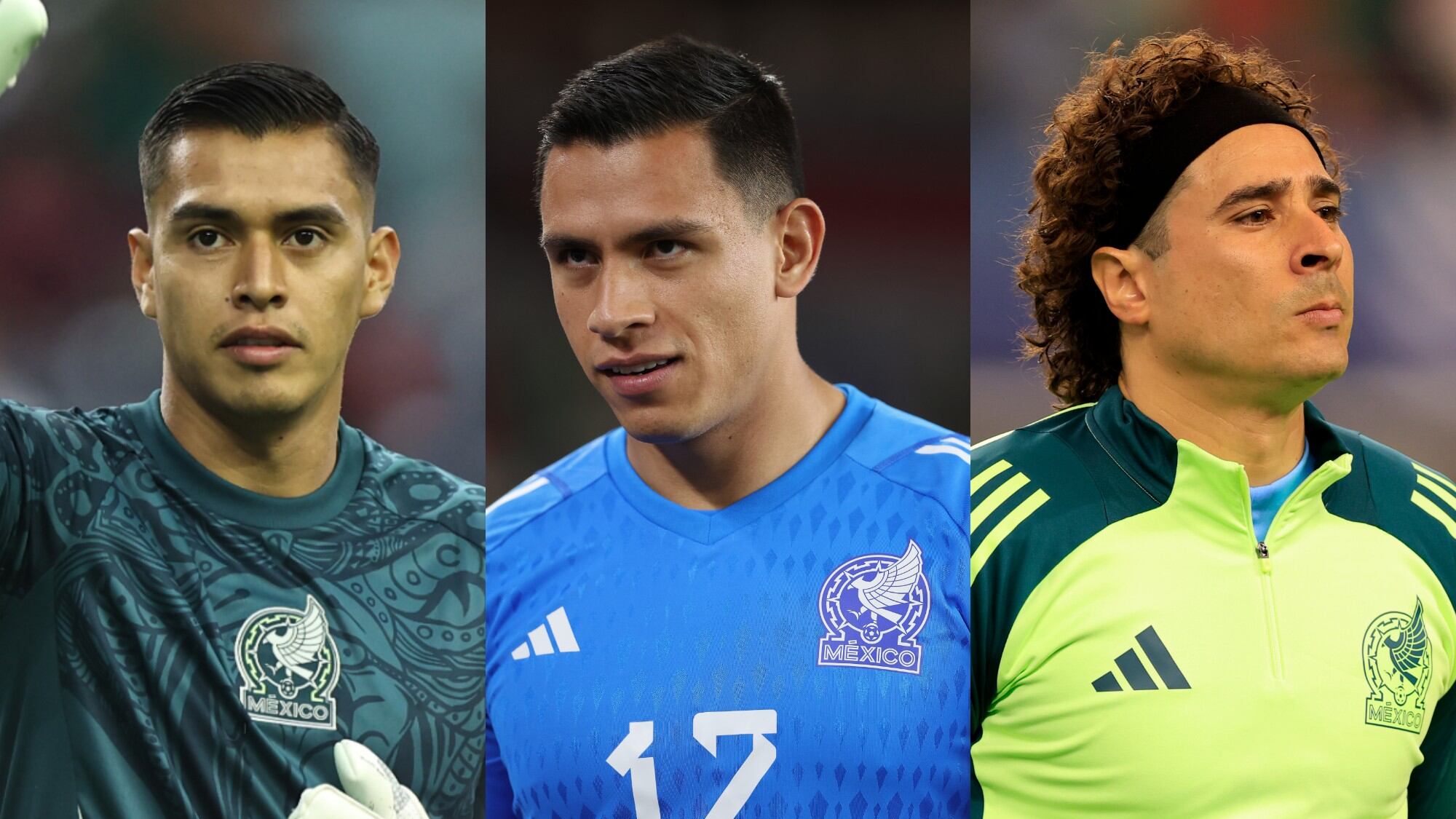 Raúl Rangel, Luis Malagón y Memo Ochoa