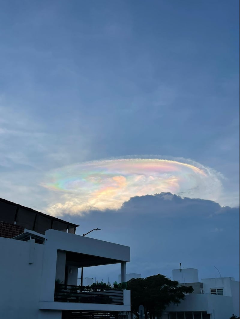 iridiscencia en León
