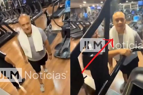 Pareja explota en pleno gym tras ser acusada de oler a marihuana; todo termina en golpes