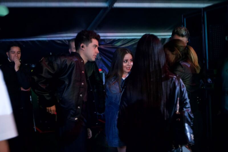 Mario Bautista y Karol Sevilla
