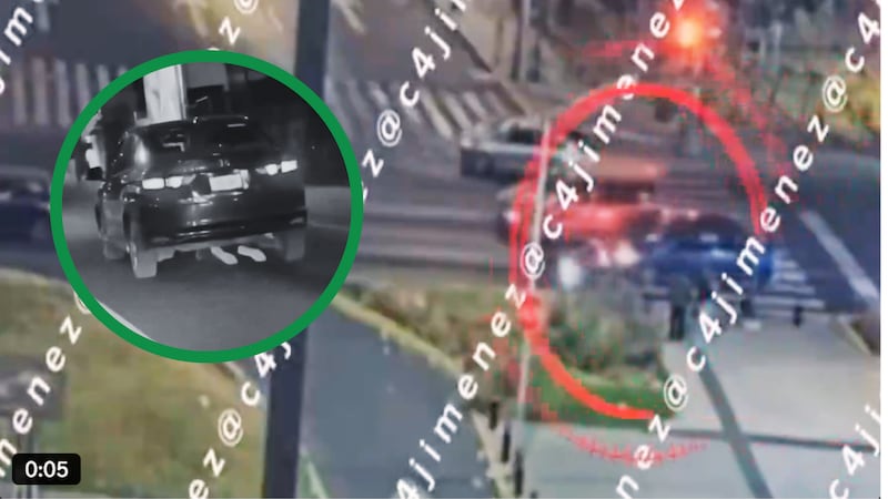 Video capta el momento exacto en que arrollan a un motociclista en Iztapalapa