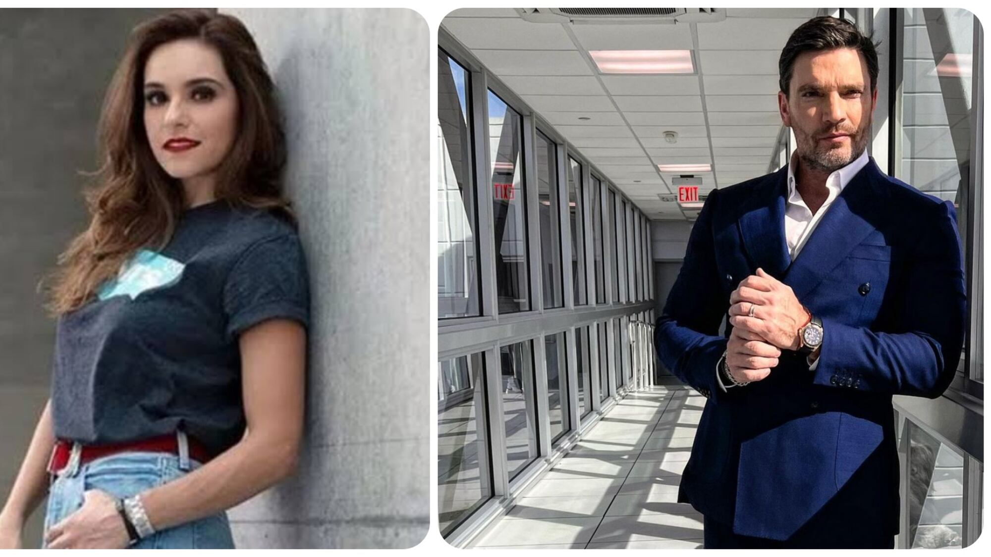 Tania Rincón y Julián Gil