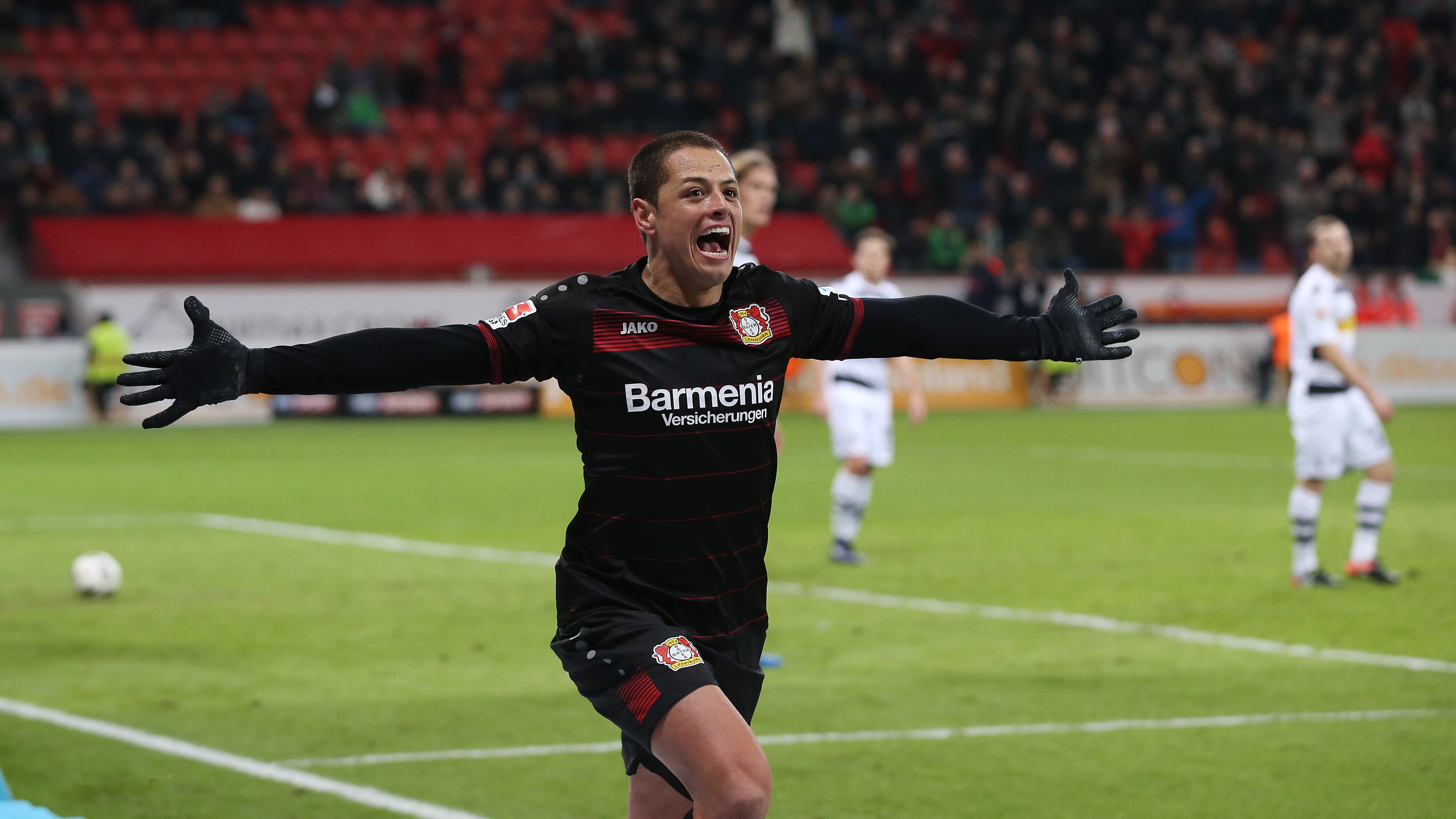 Chicharito Hernández jugó de 2015 a 2017 con Bayer Leverkusen.