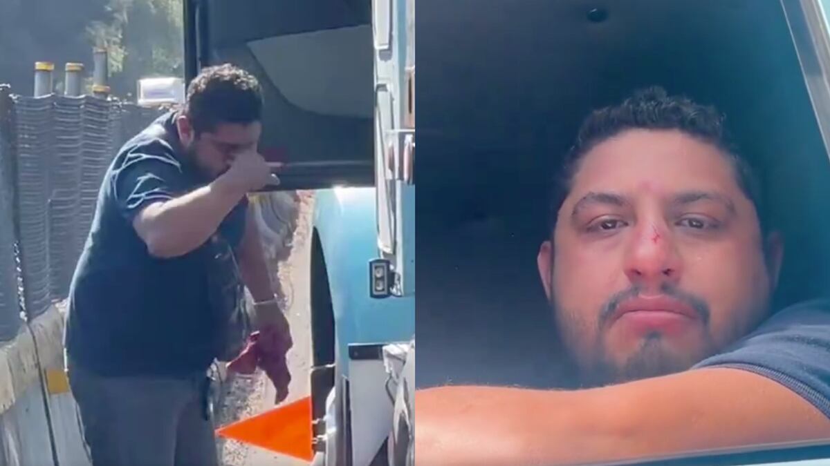 Aseguró que estaban enojados por el bloqueo de este 15 de febrero. (Especial, vía X de Eunice Rendón)