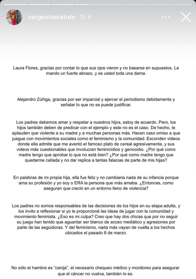 Crista Montes vía Instagram
