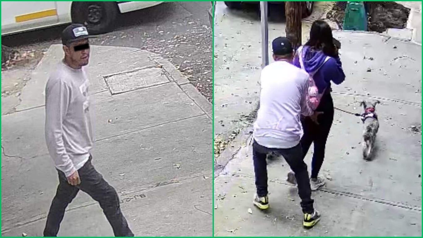 Hombre acosa sexualmente a joven que paseaba a su perrito en la Benito Juárez