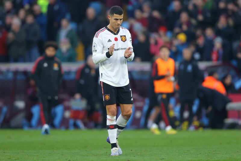 Cristiano Ronaldo jugó su segunda etapa con el Manchester United hasta inicios de noviembre