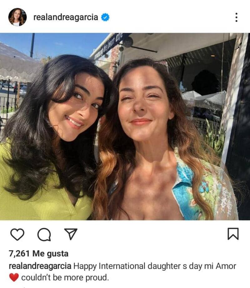 Andrés García y su complicada relación con su hija Andrea, madre de una nieta que no conoce