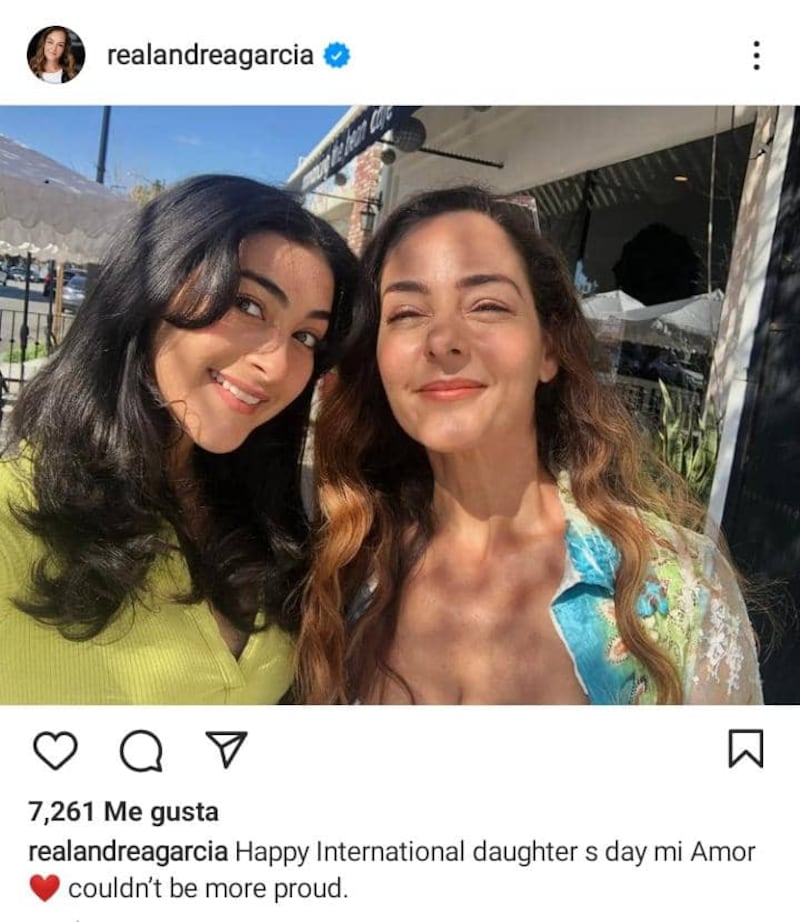 Andrés García y su complicada relación con su hija Andrea, madre de una nieta que no conoce