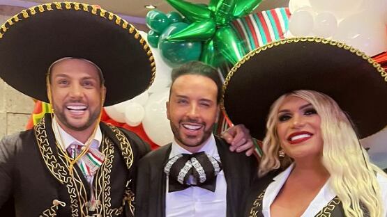 Apio, Wendy y Nicola / Foto: Instagram @apioquijano