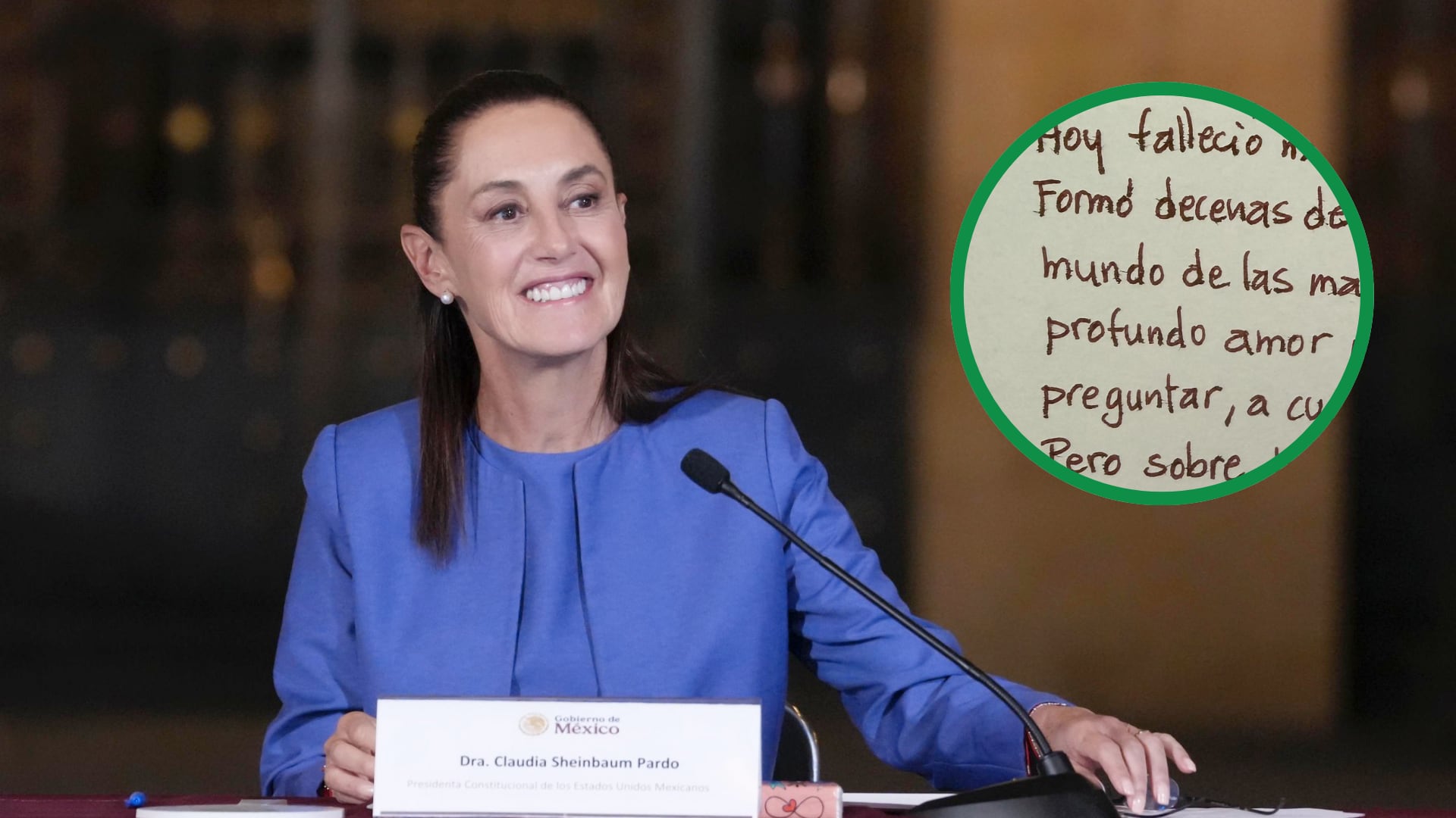 Entre recuerdos y gratitud, la mandataria subraya la huella de una educadora que formó generaciones con vocación y entrega.