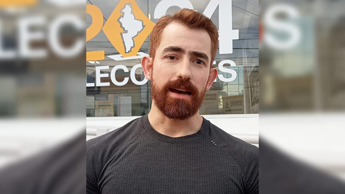 Mauricio Cantú González, aspirante de Morena a la alcaldía de Monterrey.