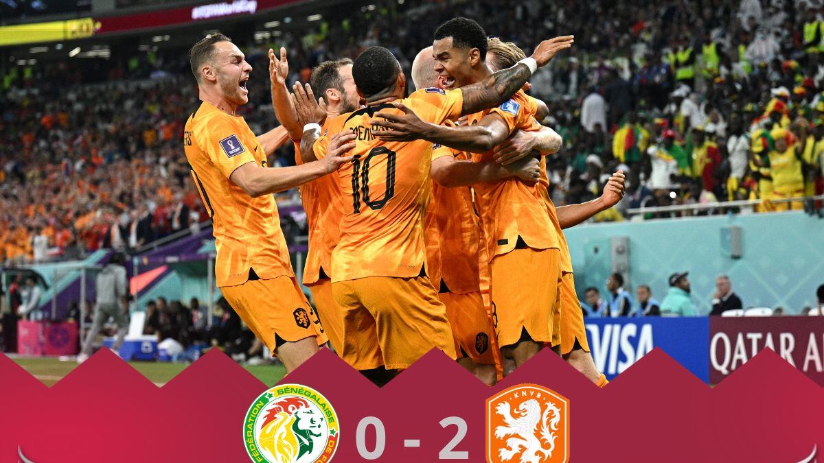 Países Bajos 2-0 Senegal