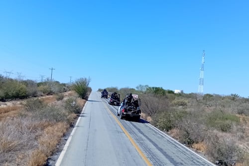 Fuerza Civil implementa Operativo Muralla tras bloqueos en la carretera Monterrey-Reynosa