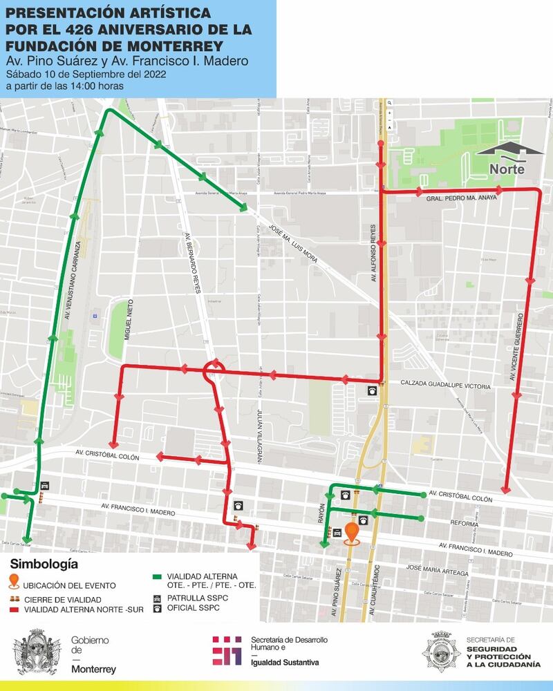 Bandas como Kinky,  El Limón y El Plan se presentarán en el Arco de Independencia.