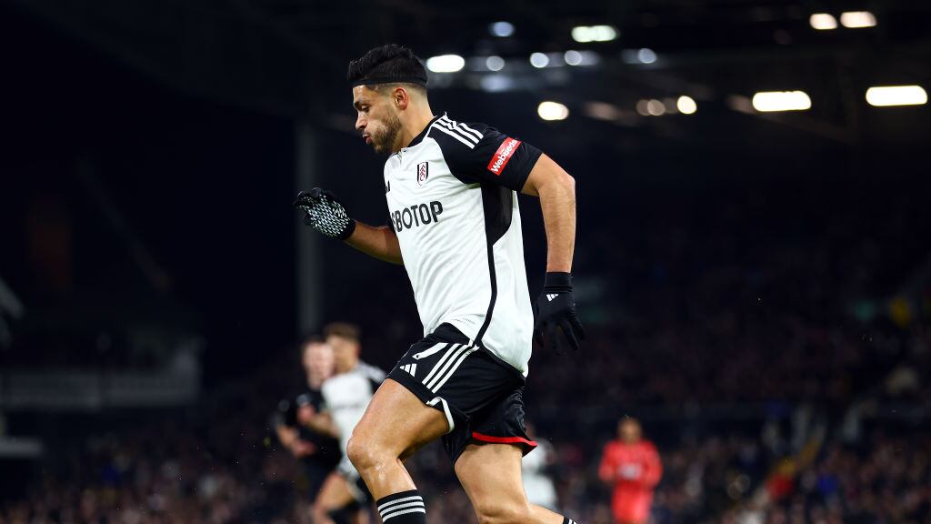 Raúl jiménez suma cinco goles con Fulham.