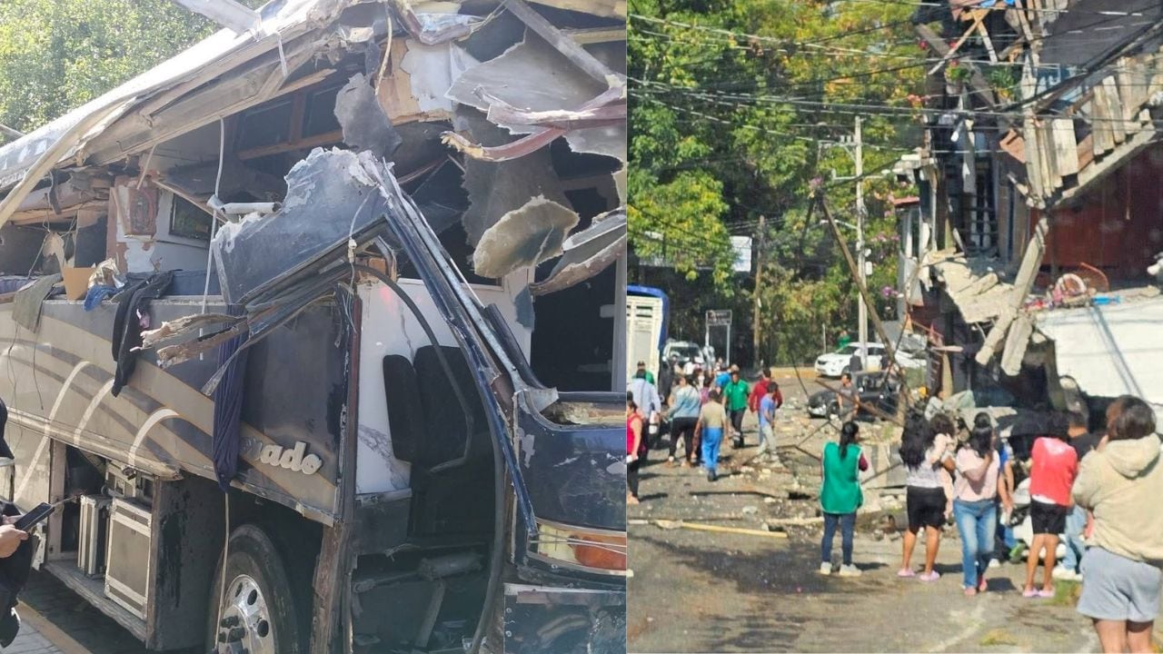 Autobús deja lesionados en Valle de Bravo