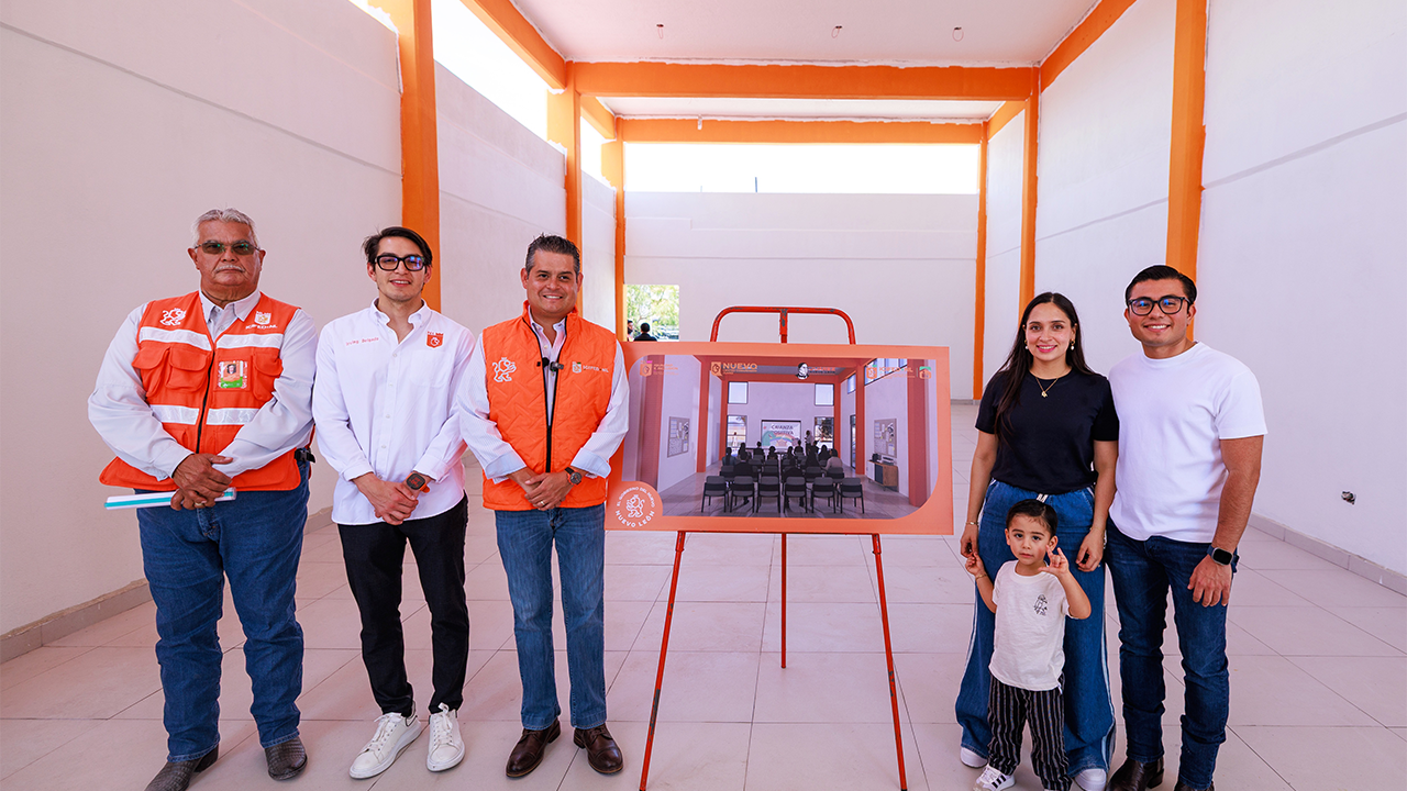 El funcionario estatal destacó que el proyecto contribuirá a la transformación de una zona.