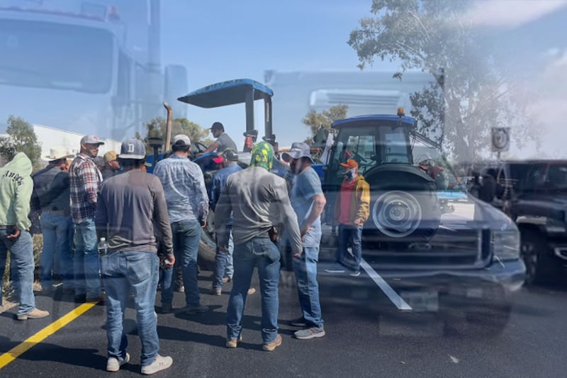 Sin maíz se paraliza el país. Una de las consignas de los campesinos que protestan.