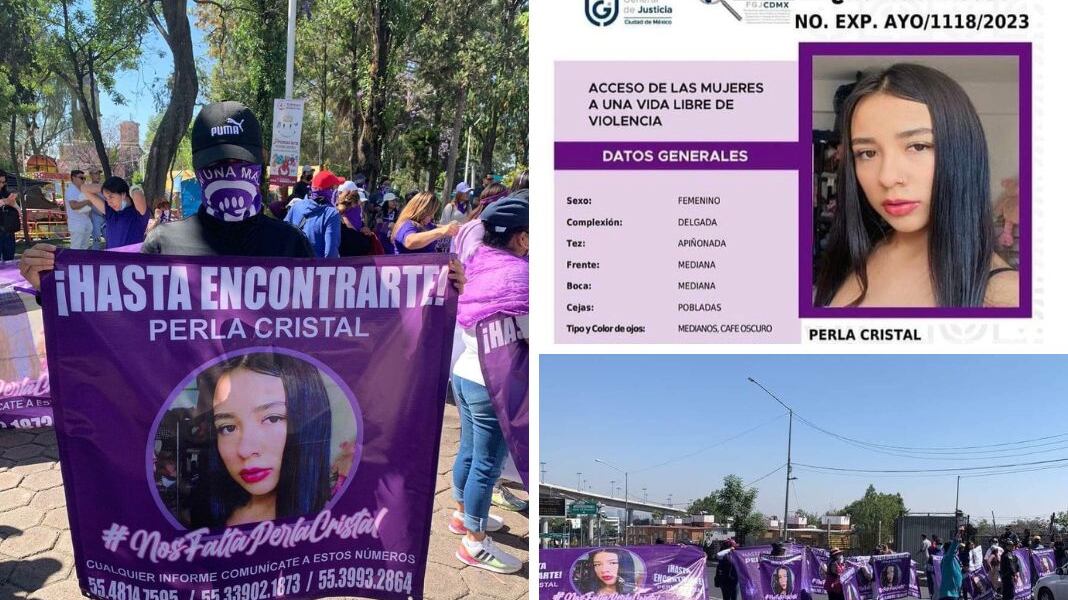 Exigen búsqueda de Perla Cristal.