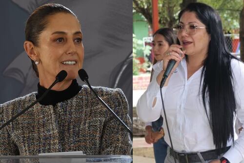 Sheinbaum rechaza apología y asegura que se investiga la alcaldesa de Coalcomán, Anavel Ávila
