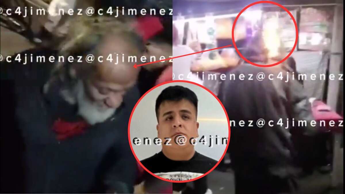 Detienen a hombre que prendió fuego a un abuelito indigente en CDMX