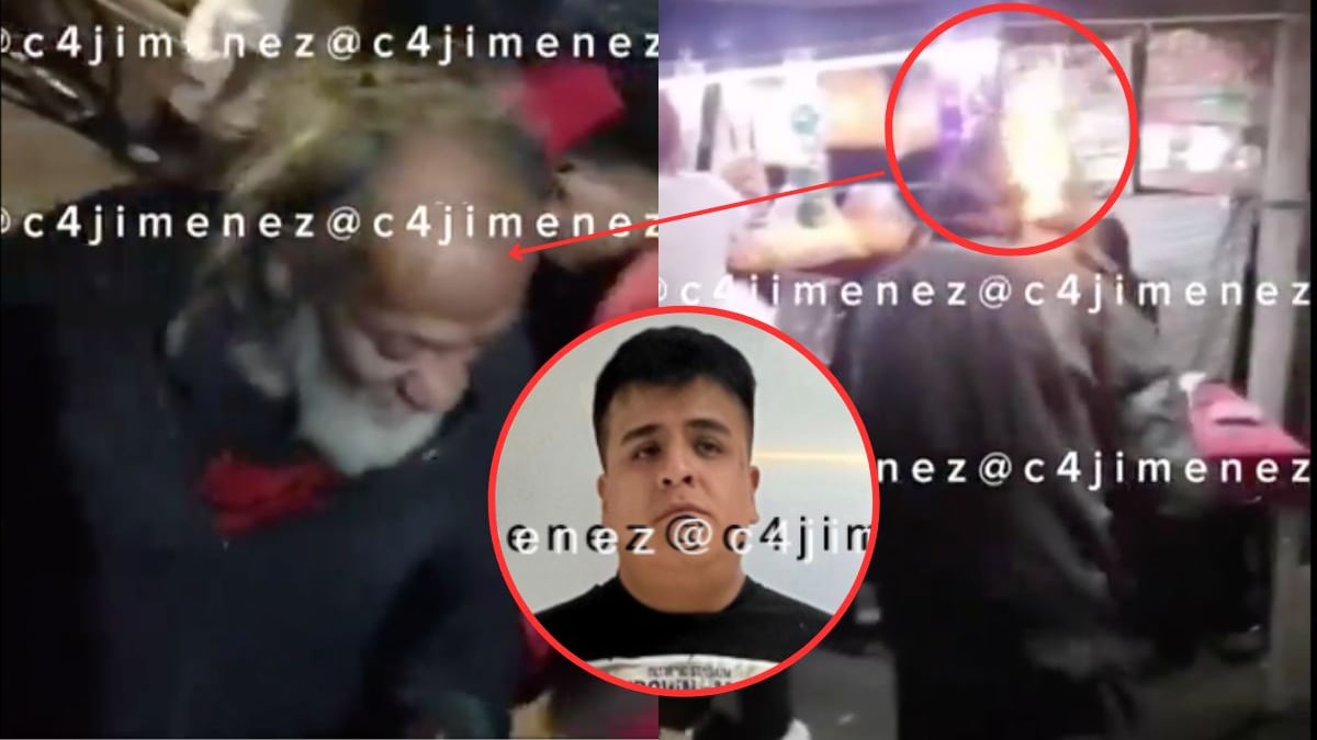 Detienen a hombre que prendió fuego a un abuelito indigente en CDMX