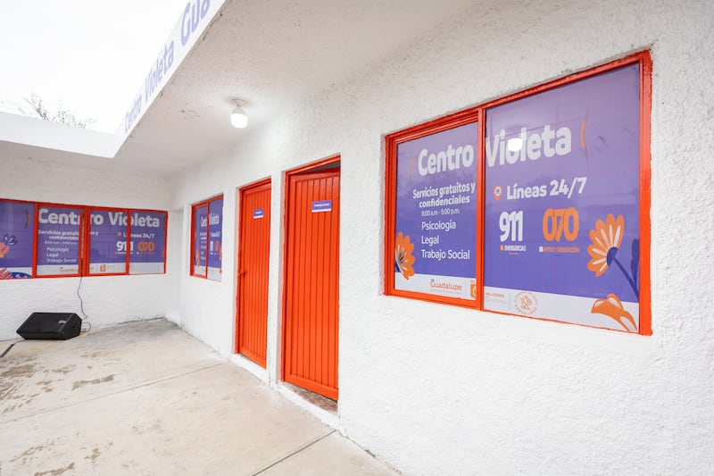 El Centro Violeta es un espacio seguro para las mujeres.