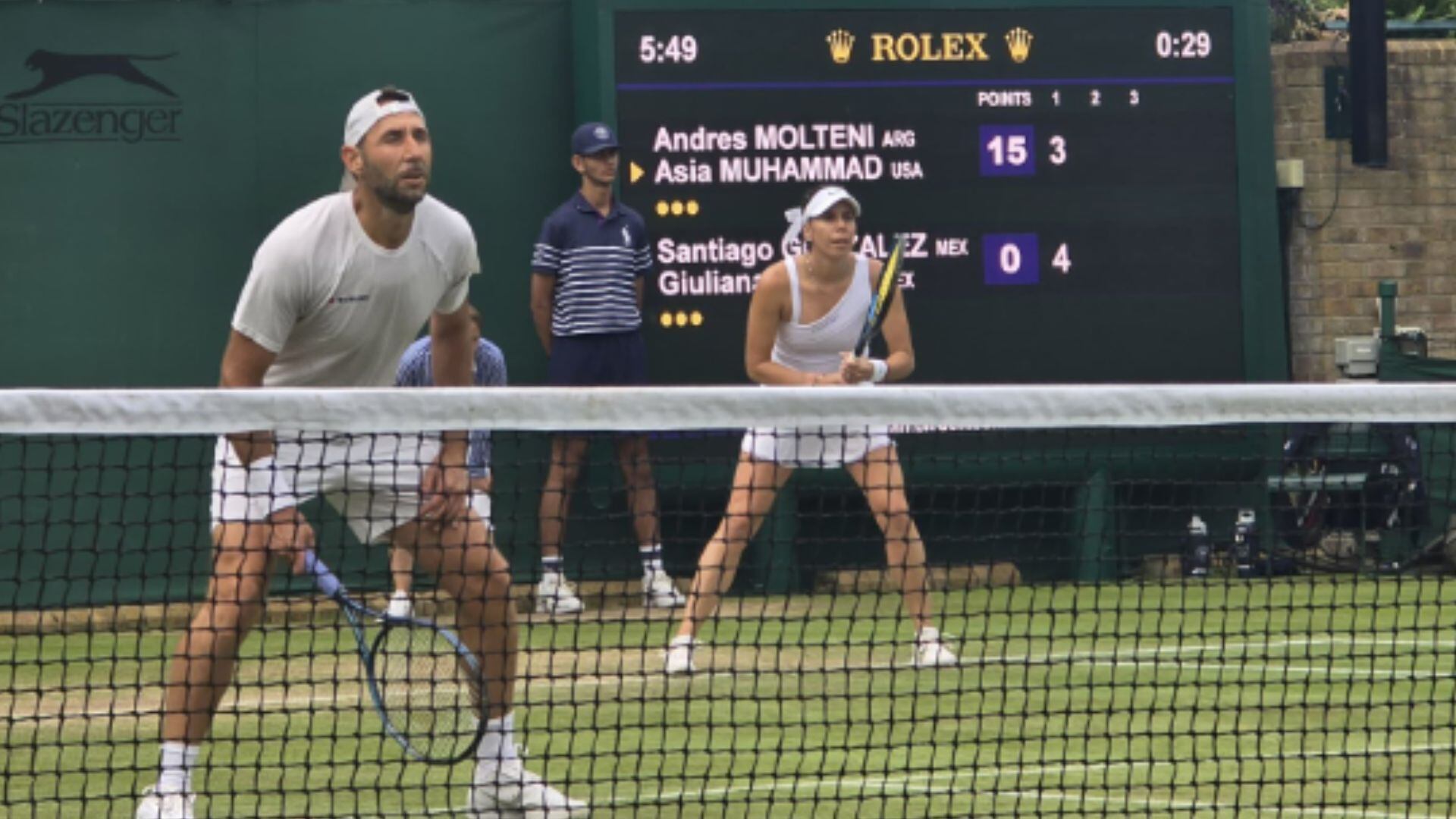 Santiago González y Giuliana Olmos