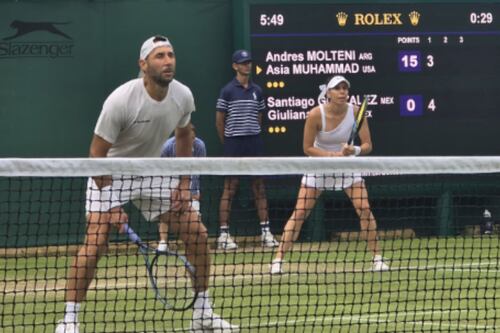 Giuliana y Santiago conquistan triunfo histórico para México en Wimbledon