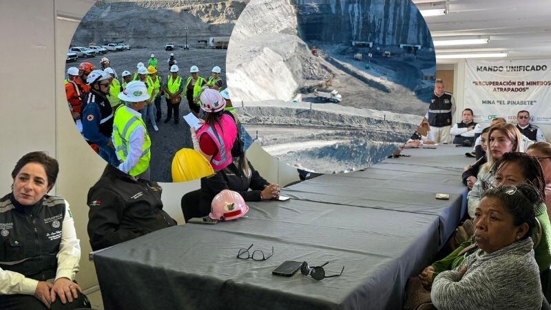 El Pinabete: terminan labores para rescate de mineros atrapados